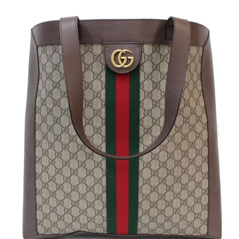 gucci tiger supreme tote|ophidia gg large shoulder bag.